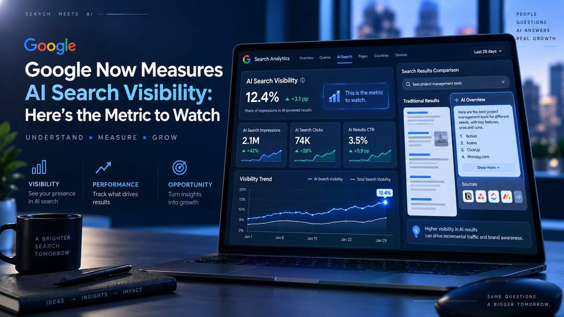 Google Now Measures AI Search Visibility: Here’s the Metric to Watch